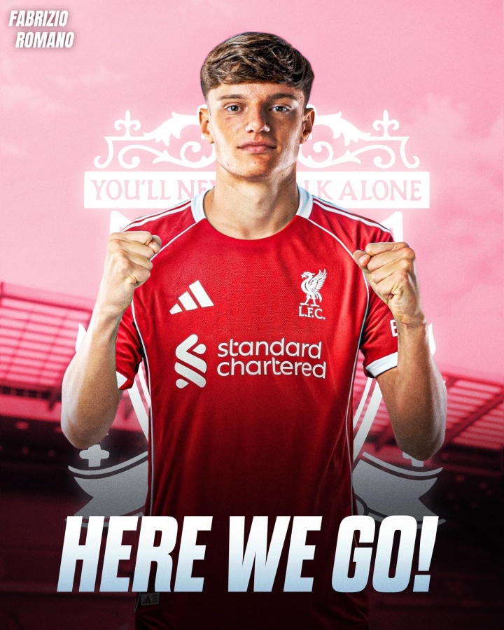 罗马诺：利物浦内部一致看好莱奥尼，对格伊报价3000万-3500万镑