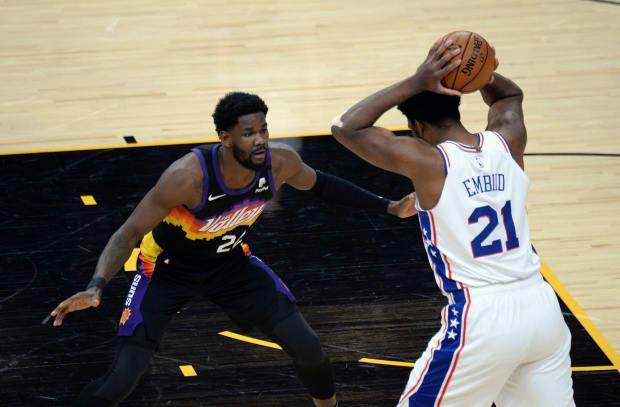 开云体育下载网页版-恩比德惊天一投险些创造奇迹 76人输球依旧有收获